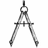 Bussola Strumenti per l'illustrazione illustrazione di stock Bussola Strumenti per l'illustrazione illustrazione di stock