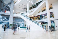 Busy Shopping Mall Stock Image Busy Shopping Mall Stock Image
