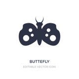 buttefly ikona na białym tle Prosta element ilustracja od zwierzęcia pojęcia ilustracja wektor buttefly ikona na białym tle Prosta element ilustracja od zwierzęcia pojęcia ilustracja wektor