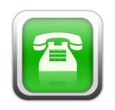 button green telephone 库存例证 button green telephone 库存例证