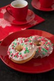 Butées toriques faites maison colorées photo stock Butées toriques faites maison colorées photo stock