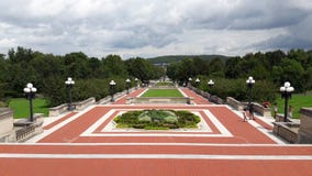 Byggnad för Kentucky statKapitolium frankfort röda moment royaltyfri fotografi Byggnad för Kentucky statKapitolium frankfort röda moment royaltyfri fotografi