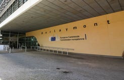 Bâtiment de Commission européenne - bâtiment de Berlaymont photo stock Bâtiment de Commission européenne - bâtiment de Berlaymont photo stock
