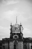 Bâtiment de KTM Berhad en noir et blanc photographie stock libre de droits Bâtiment de KTM Berhad en noir et blanc photographie stock libre de droits