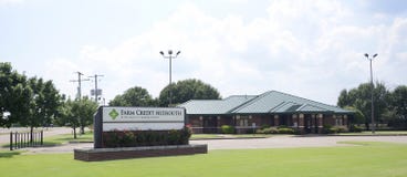 Bâtiment de Midsouth de crédit de ferme, Marion, Arkansas Image libre de droits Bâtiment de Midsouth de crédit de ferme, Marion, Arkansas Image libre de droits
