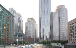 Bâtiments modernes gentils à Boston images libres de droits Bâtiments modernes gentils à Boston images libres de droits