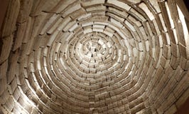 Bóveda del ladrillo de la sal, Salar de Uyuni, Bolivia imágenes de archivo libres de regalías Bóveda del ladrillo de la sal, Salar de Uyuni, Bolivia imágenes de archivo libres de regalías