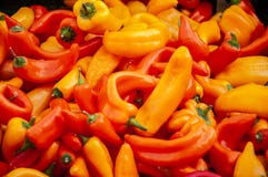 Bündel rote Pfeffer Gemüse stockbilder Bündel rote Pfeffer Gemüse stockbilder
