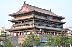 Bębenu wierza Xi'an zdjęcie royalty free Bębenu wierza Xi'an zdjęcie royalty free
