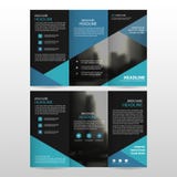 Błękitnego trójbok ulotki broszurki ulotki raportu biznesowego trifold szablonu projekta wektorowy minimalny płaski set, abstrakt ilustracji Błękitnego trójbok ulotki broszurki ulotki raportu biznesowego trifold szablonu projekta wektorowy minimalny płaski set, abstrakt ilustracji