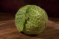 Cabbage Closeup Stock Image