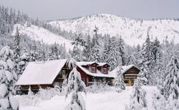Cabin in the Snow