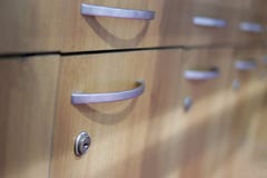 Cabinets in the fitness room, pool stock photos Cabinets in the fitness room, pool stock photos