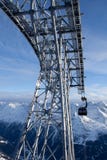 Cable-car In Alps Royalty Free Stock Image