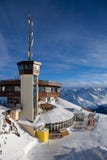 Cable-car Station In Alps Stock Image