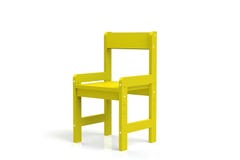 Cadeira de madeira da criança pequena em um fundo branco cadeira da rendição 3D-model ilustração do vetor Cadeira de madeira da criança pequena em um fundo branco cadeira da rendição 3D-model ilustração do vetor