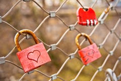 Cadenas de l'amour photographie stock Cadenas de l'amour photographie stock