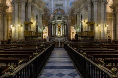 Cadiz cathedral shrine royalty free stock images Cadiz cathedral shrine royalty free stock images