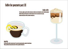 Caffè per la parte dei buongustai II illustrazione di stock Caffè per la parte dei buongustai II illustrazione di stock