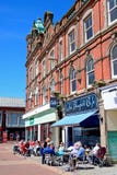 Café de centre de ville, Burton sur Trent photographie stock libre de droits Café de centre de ville, Burton sur Trent photographie stock libre de droits