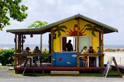 Caféshop in Rarotonga-Koch Islands lizenzfreies stockfoto Caféshop in Rarotonga-Koch Islands lizenzfreies stockfoto