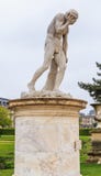 Cain, Who Killed His Brother Abel. Sculpture In The Park Of The Tuileries. Paris Stock Image Cain, Who Killed His Brother Abel. Sculpture In The Park Of The Tuileries. Paris Stock Image