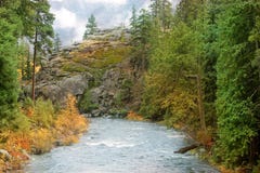 Cala Leavenworth Washington del carámbano imagen de archivo libre de regalías Cala Leavenworth Washington del carámbano imagen de archivo libre de regalías