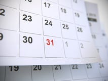 Calendar pages,time concept stock photography Calendar pages,time concept stock photography