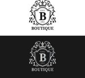 Calibre de logo de monogramme de vecteur Conception de lettre de luxe Caractère gracieux de vintage avec l'illustration de couron illustration de vecteur Calibre de logo de monogramme de vecteur Conception de lettre de luxe Caractère gracieux de vintage avec l'illustration de couron illustration de vecteur
