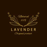 Calibre et embl?me de conception de logo de lavande de vecteur Beaut? et logotype cosm?tique d'huile avec la lavande Logo dans le illustration de vecteur Calibre et embl?me de conception de logo de lavande de vecteur Beaut? et logotype cosm?tique d'huile avec la lavande Logo dans le illustration de vecteur