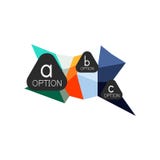 Calibre géométrique coloré abstrait de conception d'infographics d'option avec des options d'ABC d'échantillon Fond abstrait pour illustration de vecteur Calibre géométrique coloré abstrait de conception d'infographics d'option avec des options d'ABC d'échantillon Fond abstrait pour illustration de vecteur