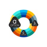 Calibre géométrique coloré abstrait de conception d'infographics d'option avec des options d'ABC d'échantillon Fond abstrait pour illustration de vecteur Calibre géométrique coloré abstrait de conception d'infographics d'option avec des options d'ABC d'échantillon Fond abstrait pour illustration de vecteur