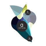Calibre géométrique coloré abstrait de conception d'infographics d'option avec des options d'ABC d'échantillon Fond abstrait pour illustration de vecteur Calibre géométrique coloré abstrait de conception d'infographics d'option avec des options d'ABC d'échantillon Fond abstrait pour illustration de vecteur