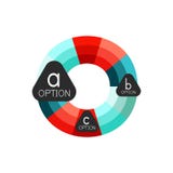 Calibre géométrique coloré abstrait de conception d'infographics d'option avec des options d'ABC d'échantillon Fond abstrait pour illustration libre de droits Calibre géométrique coloré abstrait de conception d'infographics d'option avec des options d'ABC d'échantillon Fond abstrait pour illustration libre de droits
