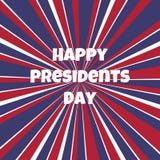Calibre heureux de fond des Présidents Day illustration stock Calibre heureux de fond des Présidents Day illustration stock