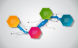 Calibre infographic de vecteur avec le label du papier 3D, cercles intégrés Peut être employé pour la disposition de déroulement illustration stock Calibre infographic de vecteur avec le label du papier 3D, cercles intégrés Peut être employé pour la disposition de déroulement illustration stock