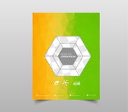 Calibre pour des brochures, des insectes, des affiches, des couvertures ou la conception web Fond moderne abstrait avec triangula illustration libre de droits Calibre pour des brochures, des insectes, des affiches, des couvertures ou la conception web Fond moderne abstrait avec triangula illustration libre de droits