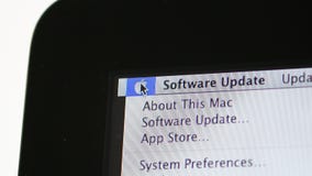 Software update App store Apple MacOS on iMac computers