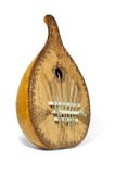 Calimba music instrument with clipping path