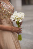 Calla Lilly Wedding Bouquet royalty-vrije stock fotografie Calla Lilly Wedding Bouquet royalty-vrije stock fotografie