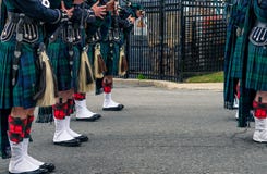 Cambiamento della guardia a Québec immagine stock Cambiamento della guardia a Québec immagine stock