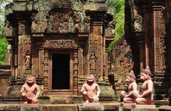 Cambodia Angkor Banteay Srey Stock Photos Cambodia Angkor Banteay Srey Stock Photos