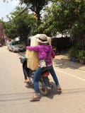 Cambodia. Road. Siem Reap Province. Siem Reap City. stock images Cambodia. Road. Siem Reap Province. Siem Reap City. stock images