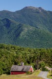 Cambridge, Vermont Barn In the Shadow Of Mt. Mansfield stock photo Cambridge, Vermont Barn In the Shadow Of Mt. Mansfield stock photo