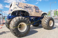 Camion de monstre Photographie stock libre de droits Camion de monstre Photographie stock libre de droits