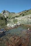 Camisette lake in Pyrenees royalty free stock images Camisette lake in Pyrenees royalty free stock images