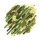 Camouflage, army or hunting stylized drawing of a protective form. Abstract camouflage pattern stock illustration Camouflage, army or hunting stylized drawing of a protective form. Abstract camouflage pattern stock illustration