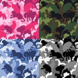 Camouflage d'animaux sauvages illustration libre de droits Camouflage d'animaux sauvages illustration libre de droits