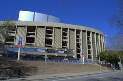 Camp Nou -stadion, Barcelona, Spanje royalty-vrije stock foto's Camp Nou -stadion, Barcelona, Spanje royalty-vrije stock foto's