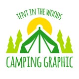 Camping tent graphic Stock Photography Camping tent graphic Stock Photography